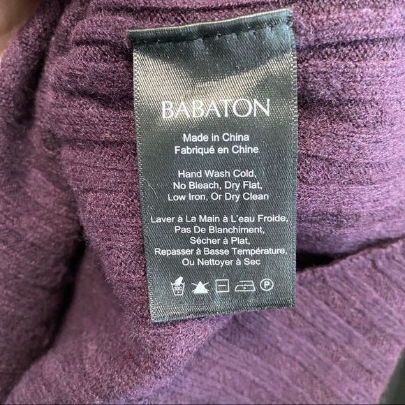 Aritzia Babaton Nathaniel Cropped Ribbed Sweater - Picture 12 of 13